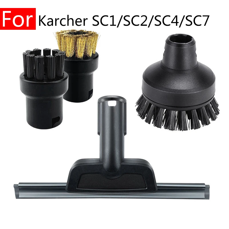 Набор для чистки Karcher SC1 SC2 SC3 SC4 SC7 CTK10 CTK20, сменные маленькие и большие круглые щетки, зеркальная головка
Набор для чистки Karcher SC1 SC2 SC3 SC4 SC7 CTK10 CTK20, сменные маленькие и большие круглые щетки, зеркальная головка