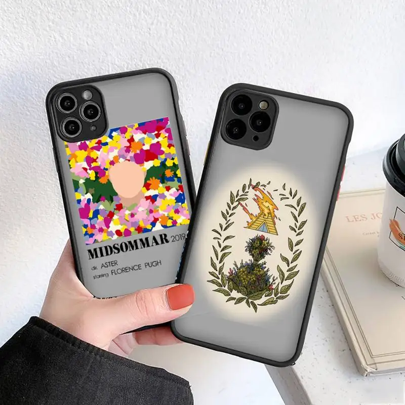 Midsommar Phone Case For iphone 13 12 11 8 7 plus mini x xs xr pro max matte transparent cover
Midsommar Phone Case For iphone 13 12 11 8 7 plus mini x xs xr pro max matte transparent cover