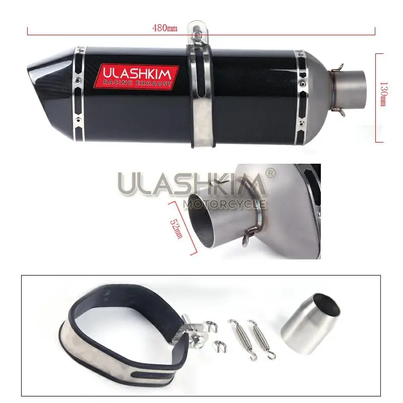 Motorcycle Exhaust Muffler Pipe Link Pipe Carbon Fiber Exhaust Slip on Escape FOR HONDA NC700 NC700S NC750 NC750X 2012-2017
Motorcycle Exhaust Muffler Pipe Link Pipe Carbon Fiber Exhaust Slip on Escape FOR HONDA NC700 NC700S NC750 NC750X 2012-2017