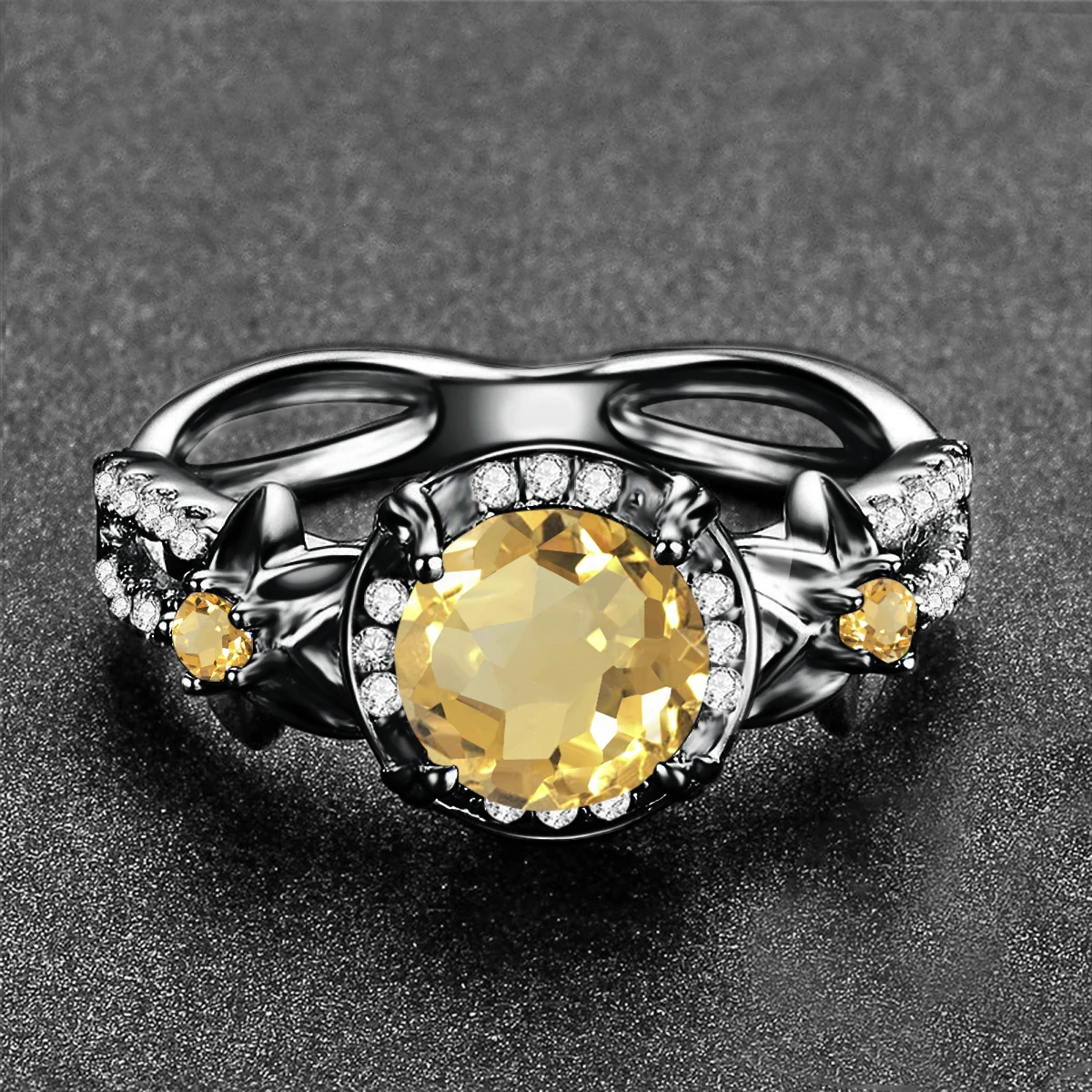 Silver Chakra Luxury 925 Sterling Silver Ring For Women Black Gold Plated Jewelry Yellow Crystal Ring Christmas Fashion Jewelry
Silver Chakra Luxury 925 Sterling Silver Ring For Women Black Gold Plated Jewelry Yellow Crystal Ring Christmas Fashion Jewelry