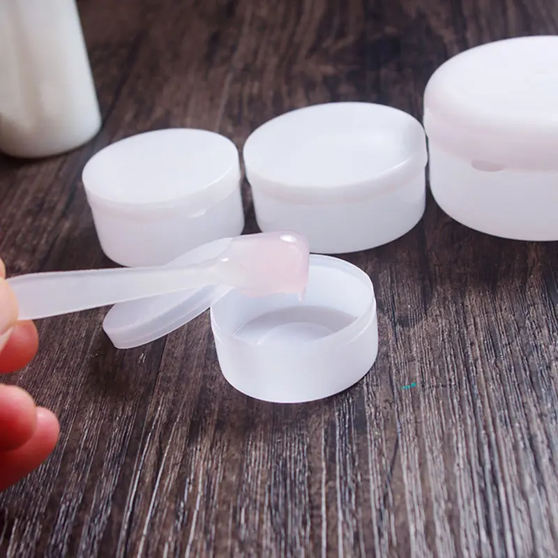 5Pcs 5g/20g/30g/50g White Plastic Cosmetic Sample Jars Pot Empty Cosmetic Bottle Lip balm Face Cream Container Refillable Box
5Pcs 5g/20g/30g/50g White Plastic Cosmetic Sample Jars Pot Empty Cosmetic Bottle Lip balm Face Cream Container Refillable Box