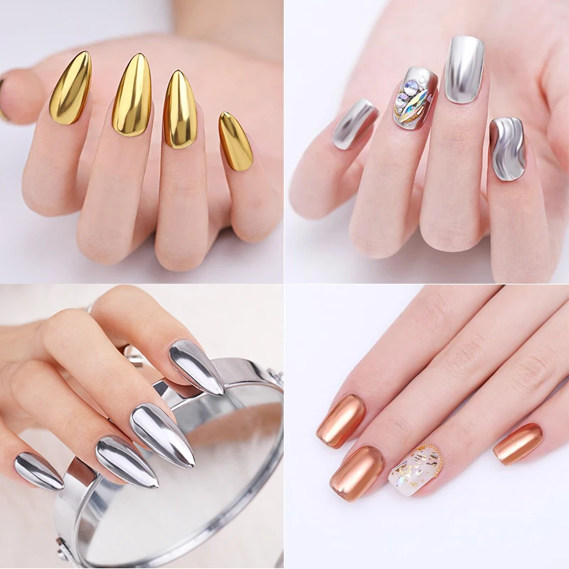 new 15 Colors Mirror Nail Powder Colorful Gold Champagne Silver Purple Pink Metal Effect Nail Glitter Dust pigment decoration
new 15 Colors Mirror Nail Powder Colorful Gold Champagne Silver Purple Pink Metal Effect Nail Glitter Dust pigment decoration