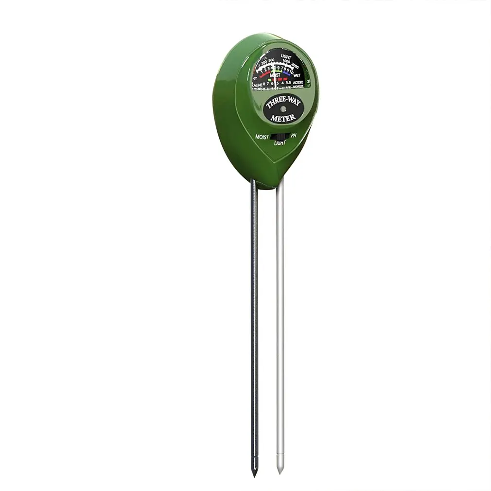 Soil PH Meter 3-in-1 Soil Tester Moisture Light PH Meter Tool For Garden Farm Plant Outdoor Indoor Lawn Care Soil Test Kit
Soil PH Meter 3-in-1 Soil Tester Moisture Light PH Meter Tool For Garden Farm Plant Outdoor Indoor Lawn Care Soil Test Kit