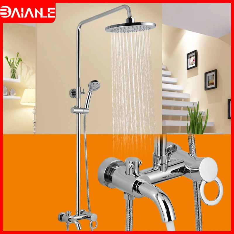 Bathroom Shower Faucet Set Waterfall Bathtub Faucet Shower Mixer Tap Bath Shower Tap Wall Mounted Bathroom Shower Head Rainfall
Bathroom Shower Faucet Set Waterfall Bathtub Faucet Shower Mixer Tap Bath Shower Tap Wall Mounted Bathroom Shower Head Rainfall