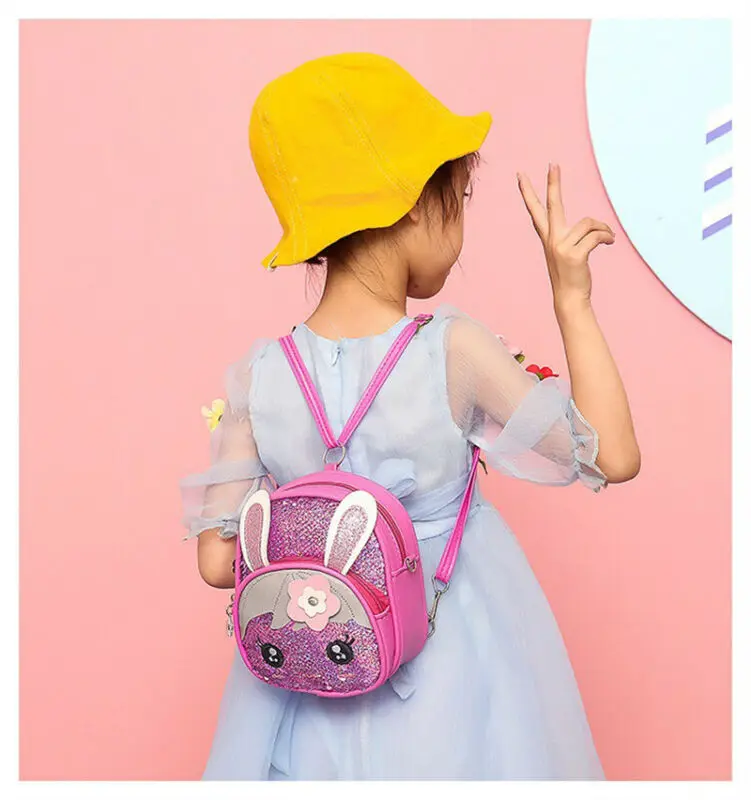 Mini Backpack Cute Cartoon Kids Baby Girls School bag Toddler Girls Sequin Rabbit Schoolbag Zipper Backpack Bag Satchel Travel
Mini Backpack Cute Cartoon Kids Baby Girls School bag Toddler Girls Sequin Rabbit Schoolbag Zipper Backpack Bag Satchel Travel
