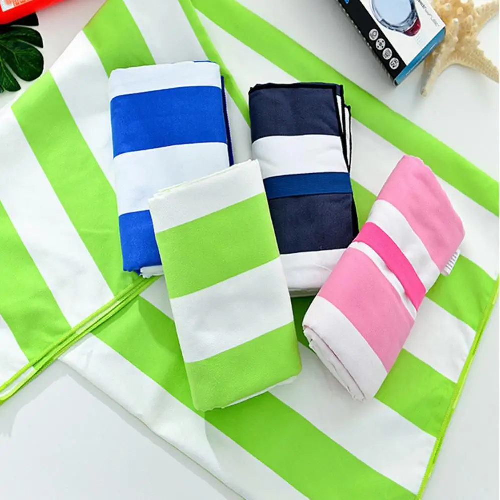 Hot Sales 80x160cm Microfiber Quick-dry Striped Soft Absorbent Gym Pool Beach Bath Towel
Hot Sales 80x160cm Microfiber Quick-dry Striped Soft Absorbent Gym Pool Beach Bath Towel