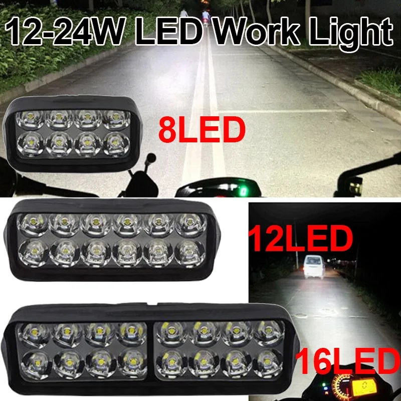 2021 New 12-24W LED Work Light Bar Flood Spot Combo Driving Lamp Car Truck Offroad 12-80v
2021 New 12-24W LED Work Light Bar Flood Spot Combo Driving Lamp Car Truck Offroad 12-80v