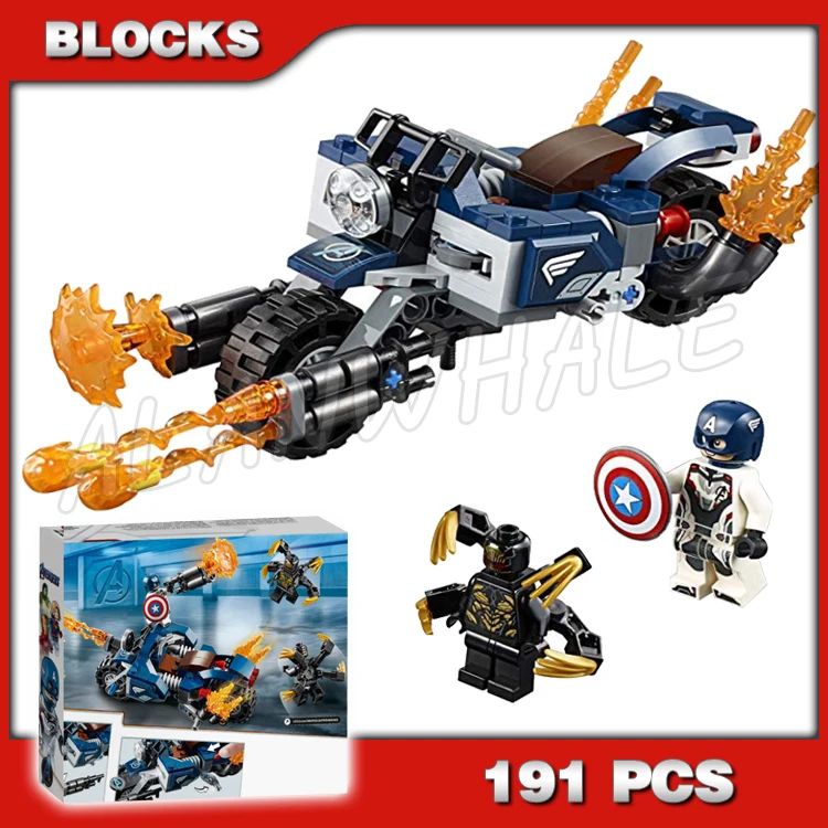 191pcs Revengers Super Fighters Captain Outriders Attack Bike Motorcycle Vehicle 11258 Building Blocks Toy Compatible With Model
191pcs Revengers Super Fighters Captain Outriders Attack Bike Motorcycle Vehicle 11258 Building Blocks Toy Compatible With Model