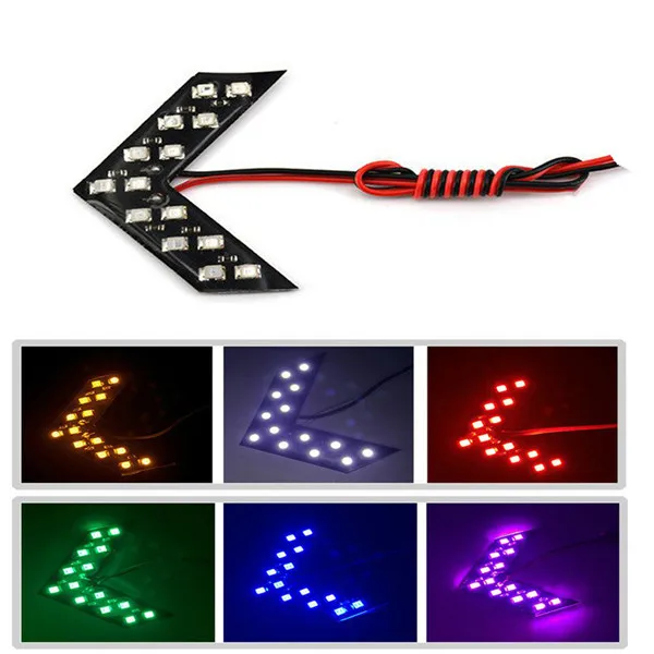 1Pc 14 SMD LED Arrow Panel for Car Rearview Mirro Indicator Turn Signal Light Car LED Rearview Mirror Light Car Accessories
1Pc 14 SMD LED Arrow Panel for Car Rearview Mirro Indicator Turn Signal Light Car LED Rearview Mirror Light Car Accessories
