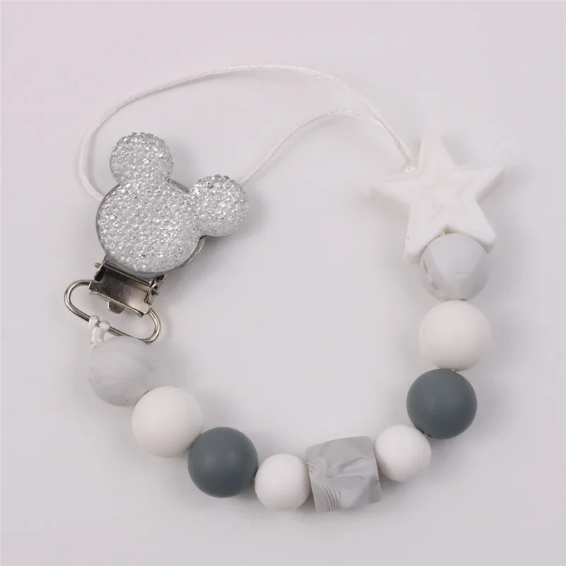 Hot Sale Baby Teethers Baby Boy Girls Pacifier Holder Chain Chew Silicone Beads Infant Pacifier Clips Pacifier Chain Holder Gift
Hot Sale Baby Teethers Baby Boy Girls Pacifier Holder Chain Chew Silicone Beads Infant Pacifier Clips Pacifier Chain Holder Gift