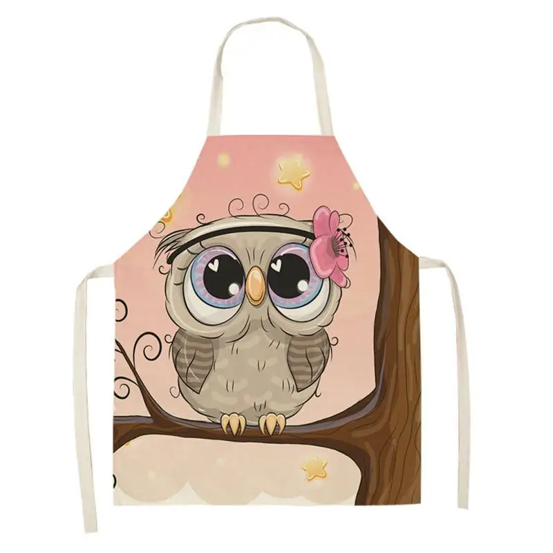 Owl Pattern Kitchen Apron Sleeveless Cotton Linen Kids Aprons For Cooking Baking BBQ Home Cleaning Tools 66x47cm 47x38cm WQ132 
Owl Pattern Kitchen Apron Sleeveless Cotton Linen Kids Aprons For Cooking Baking BBQ Home Cleaning Tools 66x47cm 47x38cm WQ132