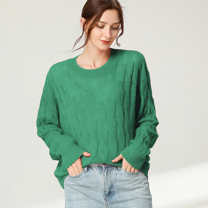 Lady Winter Knit Pullover Sweaters Solid Color Autumn Plus Size Casual Fashion Lady Knitted Warm Pullover Sweater Oversized
Lady Winter Knit Pullover Sweaters Solid Color Autumn Plus Size Casual Fashion Lady Knitted Warm Pullover Sweater Oversized