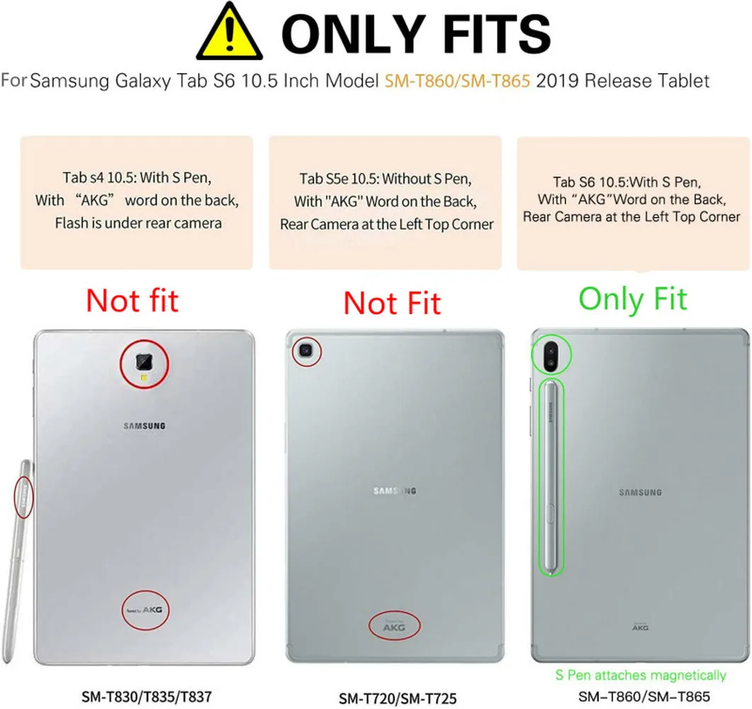 Magnetic Case with S Pencil Holder Cover For Samsung Galaxy Tab S6 10.5 2019 SM-T860/T865 S7 Plus FE Fold Folio Case Stand Cover
Magnetic Case with S Pencil Holder Cover For Samsung Galaxy Tab S6 10.5 2019 SM-T860/T865 S7 Plus FE Fold Folio Case Stand Cover