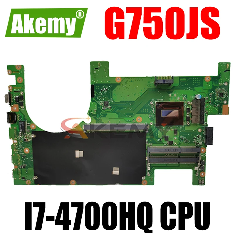 Akemy G750JS Laptop motherboard for ASUS ROG G750JM G750J original mainboard 2D I7-4700HQ
Akemy G750JS Laptop motherboard for ASUS ROG G750JM G750J original mainboard 2D I7-4700HQ
