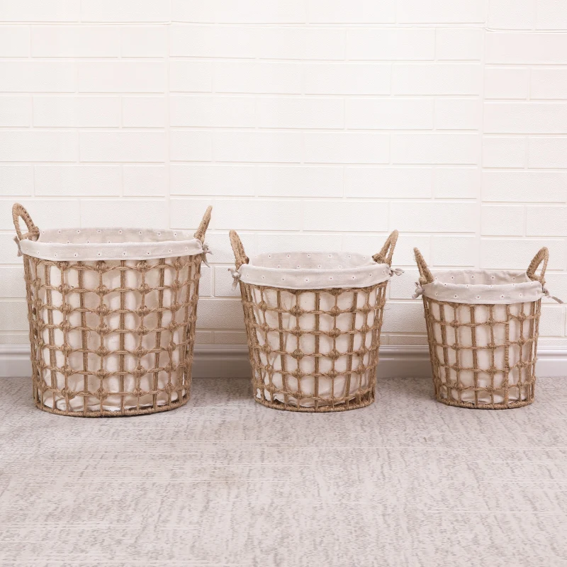 Handmade Straw Woven Storage Basket Nordic Wicker Desk Organizer Serving Tray Bedroom Cesto Ropa Sucia Storage Basket EK50SB
Handmade Straw Woven Storage Basket Nordic Wicker Desk Organizer Serving Tray Bedroom Cesto Ropa Sucia Storage Basket EK50SB