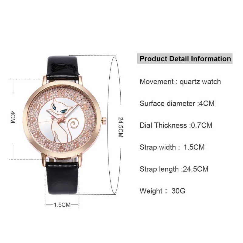 2021 Fashion Luxury Women Watch Top Brand Cartoon Cat Color Changing Quartz Watch Female Classic Tree Pattern Belt Wristwatch
2021 Fashion Luxury Women Watch Top Brand Cartoon Cat Color Changing Quartz Watch Female Classic Tree Pattern Belt Wristwatch