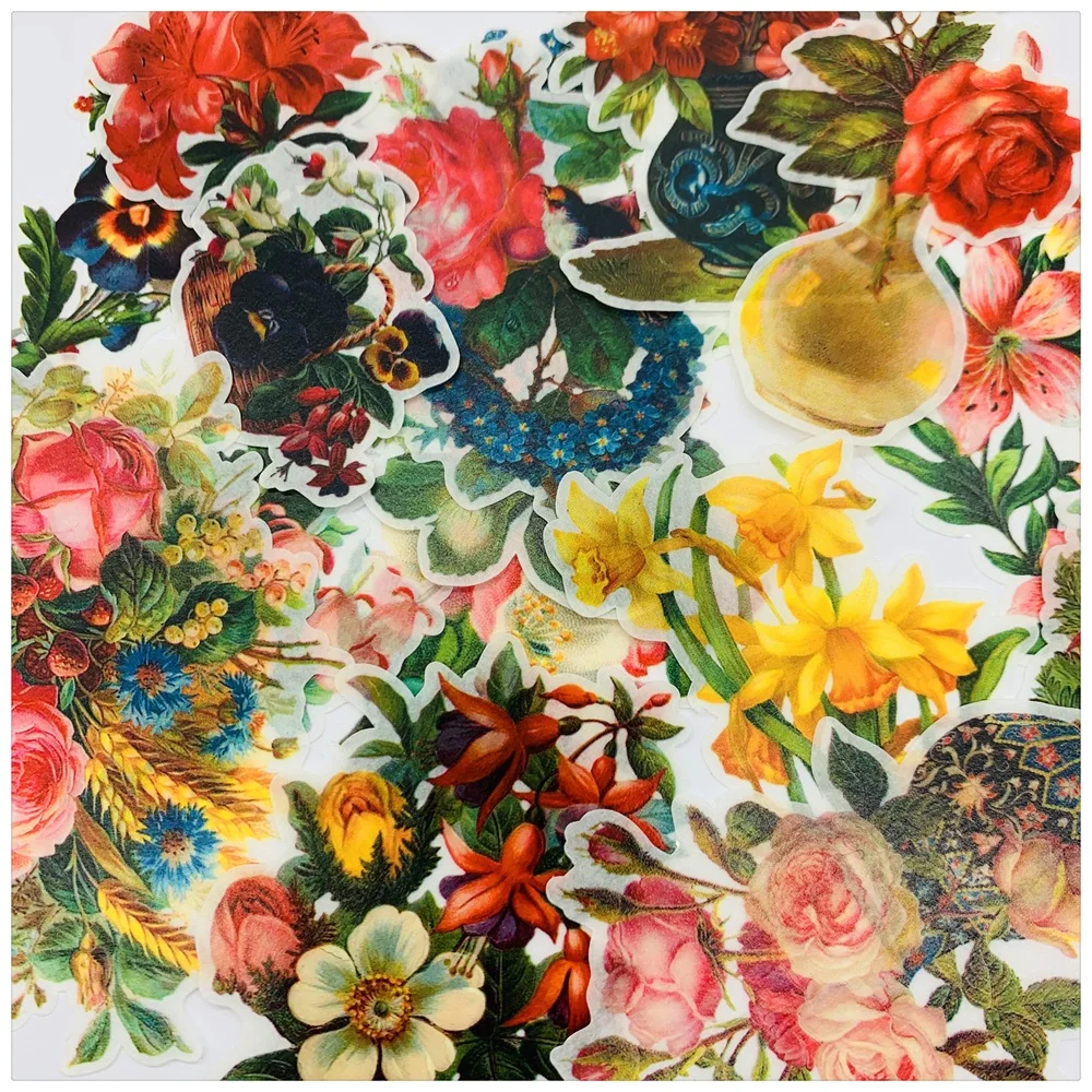 16Pcs/Pack Diary Vintage Flowers Bouquet Sticker DIY Craft Scrapbooking Album Junk Journal Happy Planner Decorative Stickers
16Pcs/Pack Diary Vintage Flowers Bouquet Sticker DIY Craft Scrapbooking Album Junk Journal Happy Planner Decorative Stickers