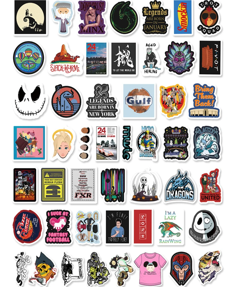 50Pcs/Set ins wind cartoon Graffiti Waterproof Skateboard Travel Suitcase Phone Laptop Luggage Stickers Cute Kids Girl Toys 
50Pcs/Set ins wind cartoon Graffiti Waterproof Skateboard Travel Suitcase Phone Laptop Luggage Stickers Cute Kids Girl Toys