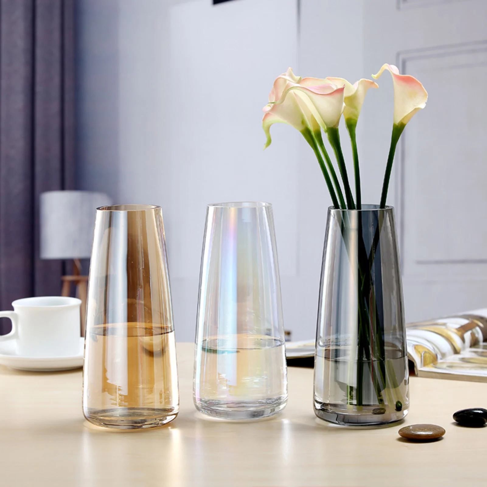 Aurora Symphony Glass Vases Transparent Flower Arrangement For Table Home Living Room Accessories Terrarium Wedding Decoration
Aurora Symphony Glass Vases Transparent Flower Arrangement For Table Home Living Room Accessories Terrarium Wedding Decoration
