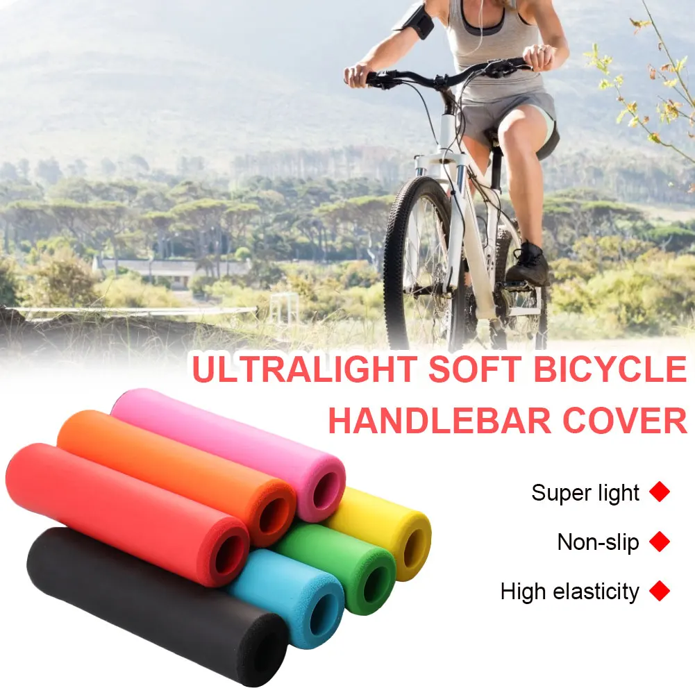 1 Pair Bike Handlebar Cover Ultralight Light Weight Soft Foam Silicone Sponge Gear Grip Mtb Bike Handle Bar Anti-skid Shipping
1 Pair Bike Handlebar Cover Ultralight Light Weight Soft Foam Silicone Sponge Gear Grip Mtb Bike Handle Bar Anti-skid Shipping