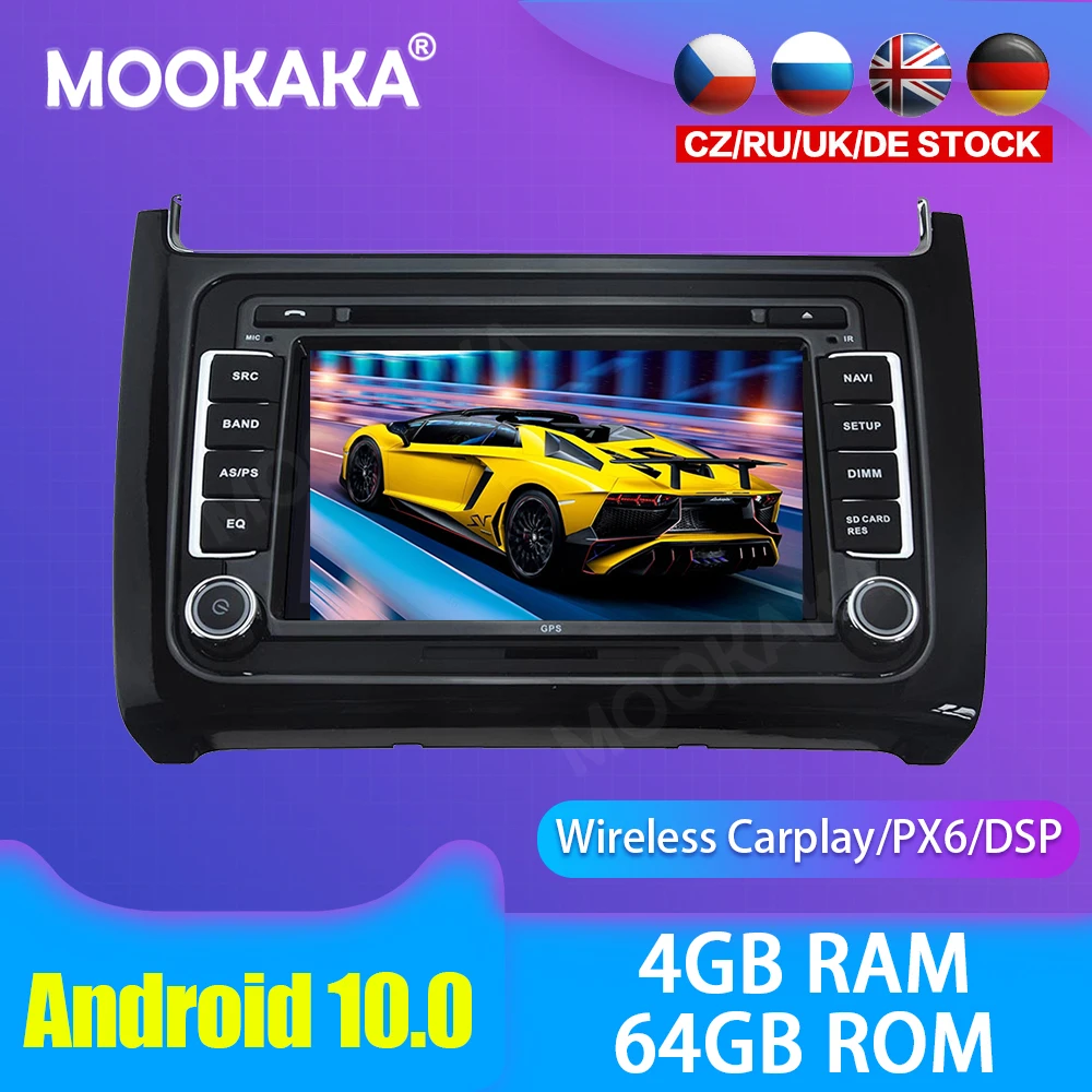 Android 10.0 Car multimedia DVD Player GPS Radio For Volkswagen Polo 2015 2016 2017 GPS Navigation Stereo DSP Audio PX6
Android 10.0 Car multimedia DVD Player GPS Radio For Volkswagen Polo 2015 2016 2017 GPS Navigation Stereo DSP Audio PX6