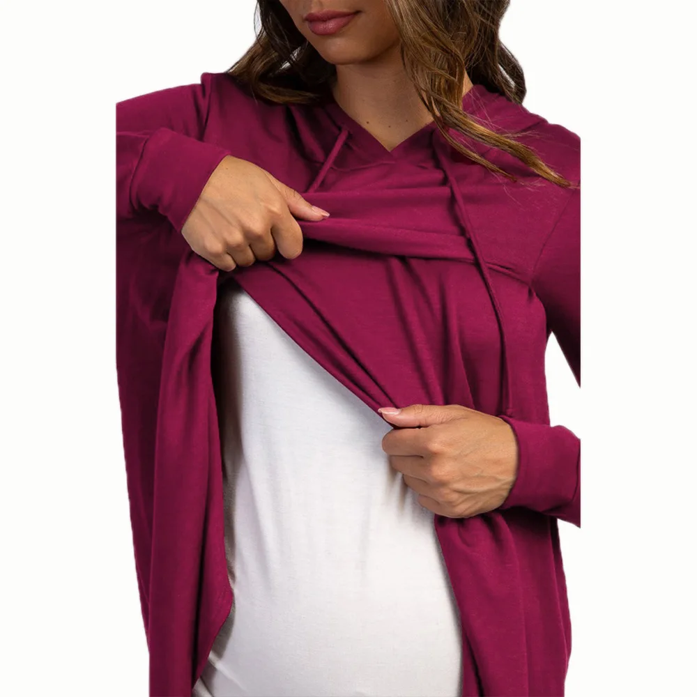 Maternity wear autumn and winter women's explosions maternity dress long-sleeve hooded comfortable irregular sports sweater
Maternity wear autumn and winter women's explosions maternity dress long-sleeve hooded comfortable irregular sports sweater