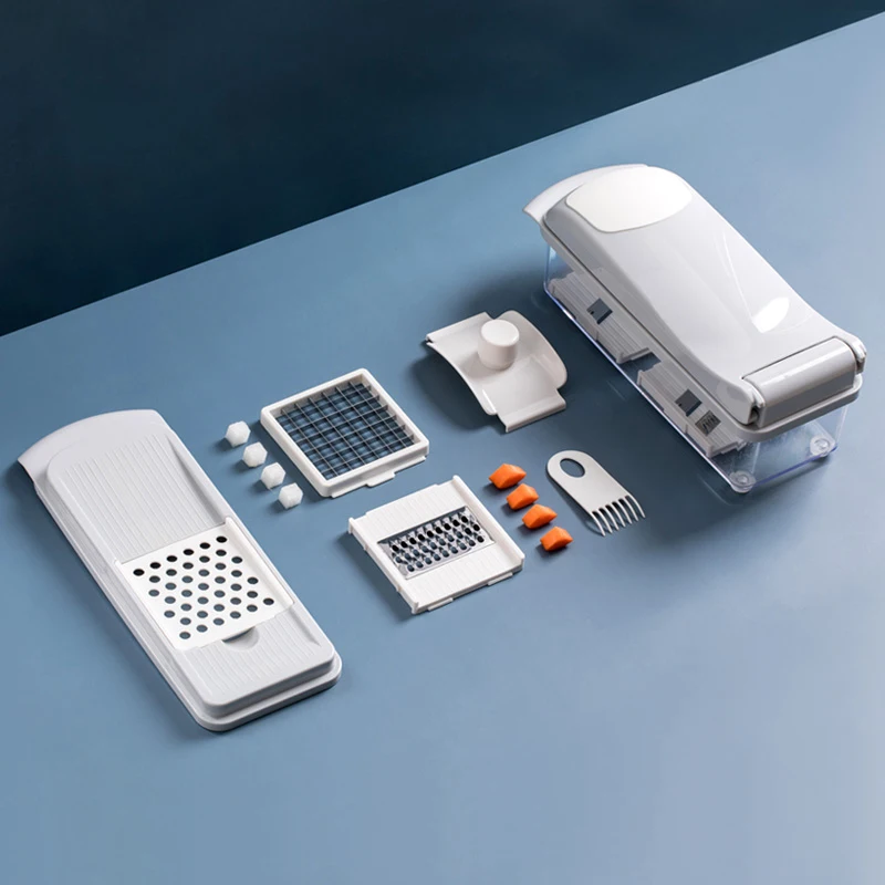 xiaomi Multifunctional Vegetable Cutter Potato Slicer Carrot Grater Kitchen Accessories Gadgets Steel Blade Kitchen Tool
xiaomi Multifunctional Vegetable Cutter Potato Slicer Carrot Grater Kitchen Accessories Gadgets Steel Blade Kitchen Tool