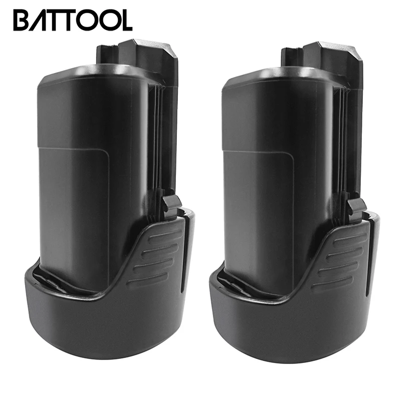 Фото 2 шт. литий ионный аккумулятор BAT411 для Bosch 12 В А · ч BAT411A BAT412 BAT412A BAT413