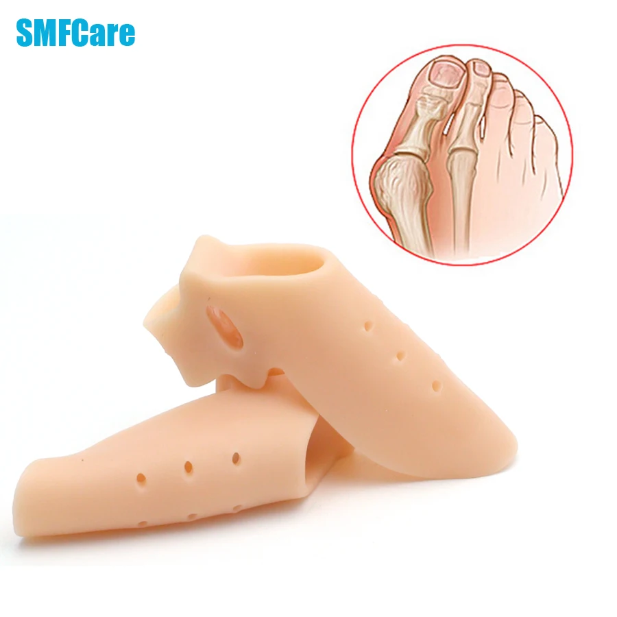 2 шт., силиконовый разделитель для большого пальца ноги, при вальгусной деформации
2 шт., силиконовый разделитель для большого пальца ноги, при вальгусной деформации