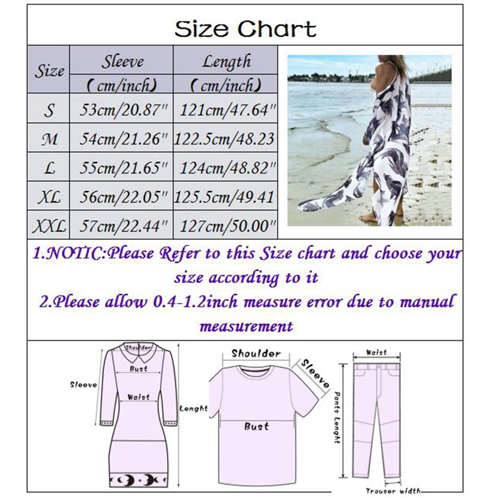 Women Print Smock Chiffontemptation Sunscreen Swimsuit Swimwear Boho Cardigan Bathing Tops Beach Maillot De Bain #G3
Women Print Smock Chiffontemptation Sunscreen Swimsuit Swimwear Boho Cardigan Bathing Tops Beach Maillot De Bain #G3