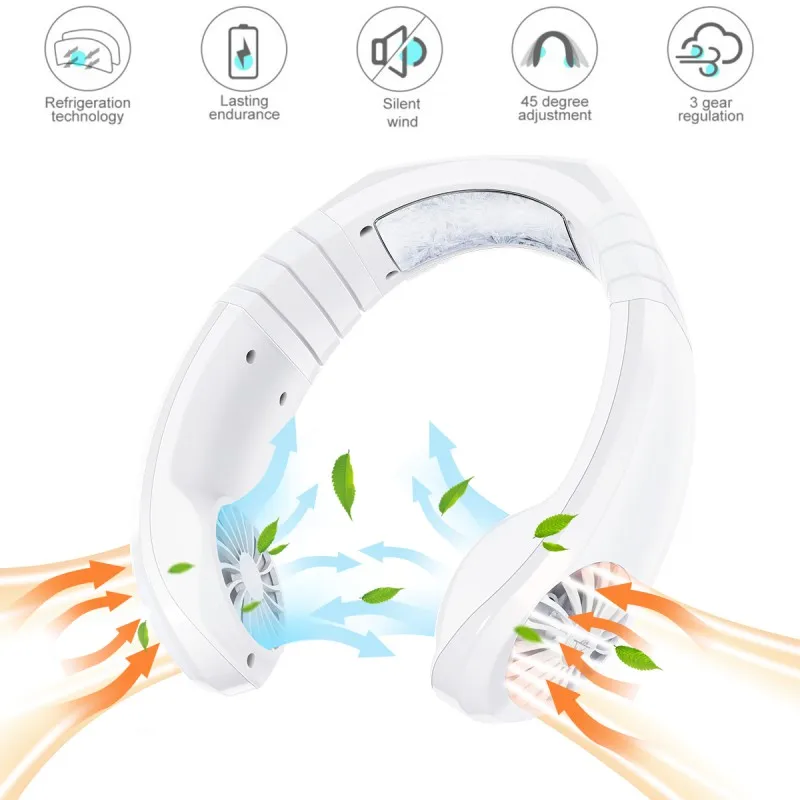 Portable Fan USB Charging Portable Sports Hands-free Neck Hanging Fan Air Cooler Fan for Dropshipping
Portable Fan USB Charging Portable Sports Hands-free Neck Hanging Fan Air Cooler Fan for Dropshipping