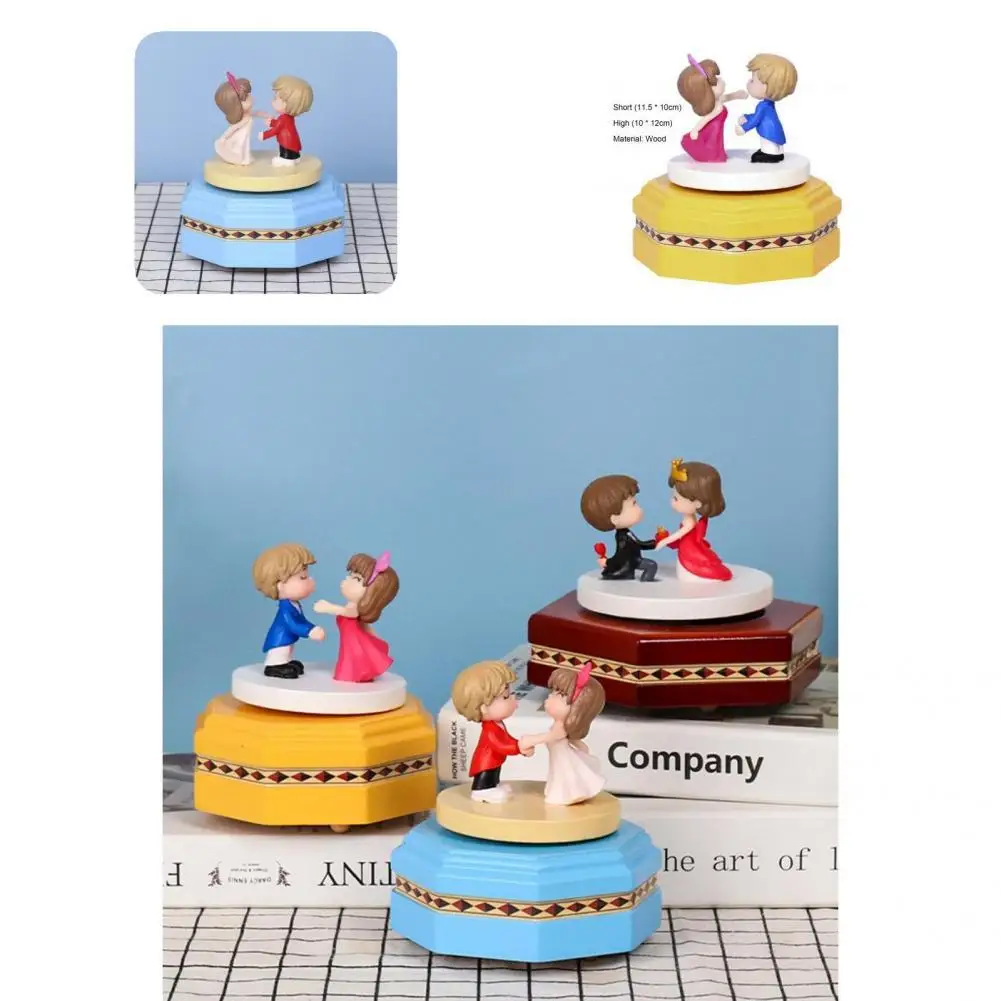 Boy Girl Shape Modern Lovely Mechanism Wood Music Box Colorful Music Box Burr-free for Valentine's Day
Boy Girl Shape Modern Lovely Mechanism Wood Music Box Colorful Music Box Burr-free for Valentine's Day