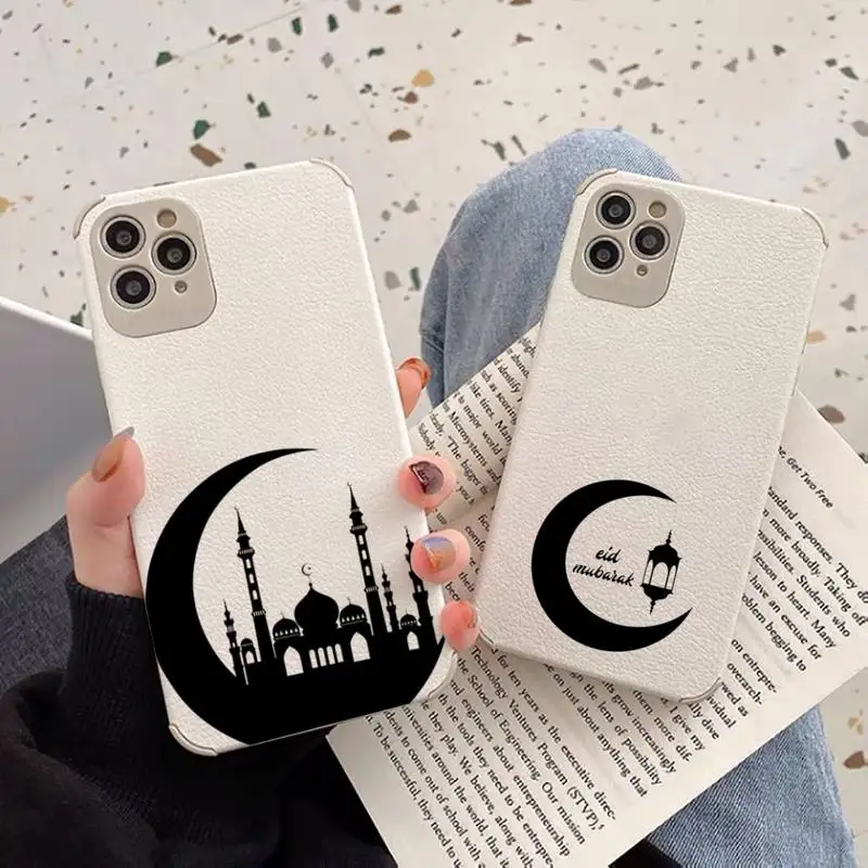 Muslim mosque Moon Phone Case Lambskin Leather For iphone 12 11 8 7 6 XR X XS PLUS MINI PLUS PRO MAX Shockproof
Muslim mosque Moon Phone Case Lambskin Leather For iphone 12 11 8 7 6 XR X XS PLUS MINI PLUS PRO MAX Shockproof