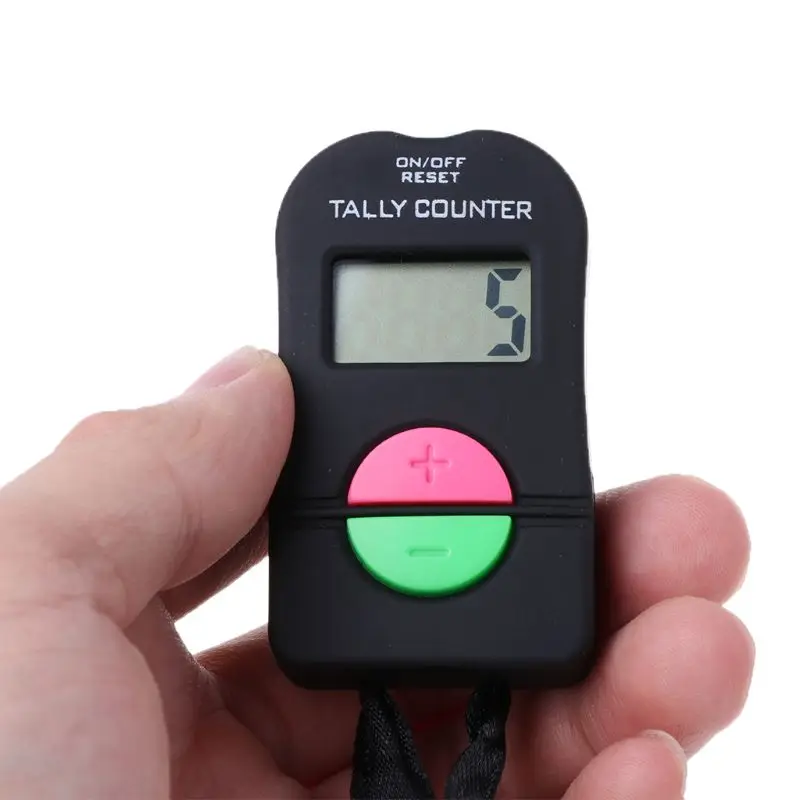 Electronic Counter Work Count Person Flow Point Device Manual Chanting Display Button Can Add and Subtract Counter
Electronic Counter Work Count Person Flow Point Device Manual Chanting Display Button Can Add and Subtract Counter