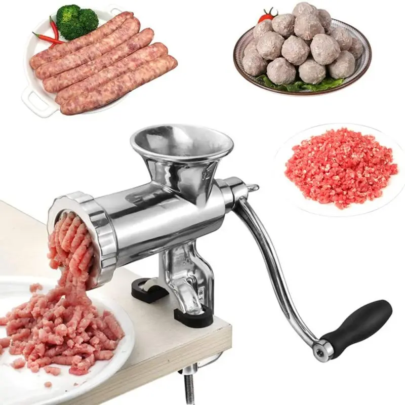 Manual Meat Grinder & Sausage Noodle Dishes Handheld Making Gadgets Mincer Pasta Maker Crank Home Kitchen Cooking Tools Home
Manual Meat Grinder & Sausage Noodle Dishes Handheld Making Gadgets Mincer Pasta Maker Crank Home Kitchen Cooking Tools Home