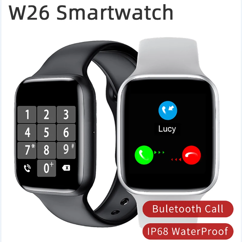 2021 New W26 IWO Smart Watch Men Women 1.75inch Full Touch Screen Smartwatch Sport Waterproof Heart Rate Blood Pressure Monitor
2021 New W26 IWO Smart Watch Men Women 1.75inch Full Touch Screen Smartwatch Sport Waterproof Heart Rate Blood Pressure Monitor