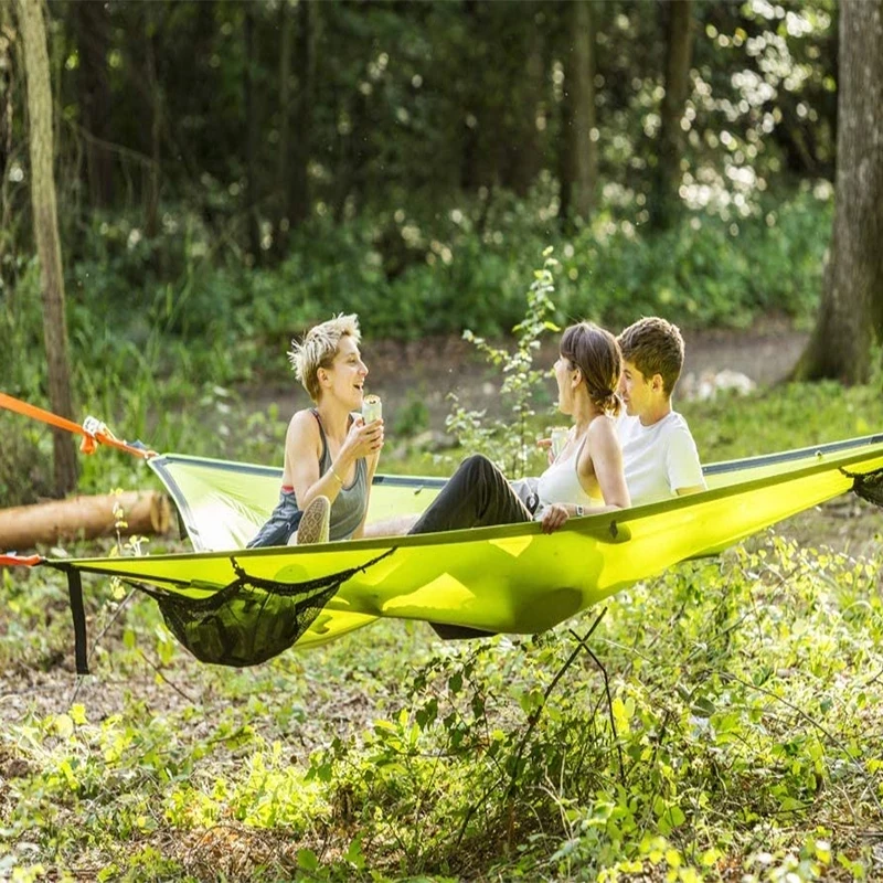 Portable Hammock Family Outdoor Portable Tent Big Camping Triangle Hammock Breathable Tree House Camping Bracket Multi-person
Portable Hammock Family Outdoor Portable Tent Big Camping Triangle Hammock Breathable Tree House Camping Bracket Multi-person