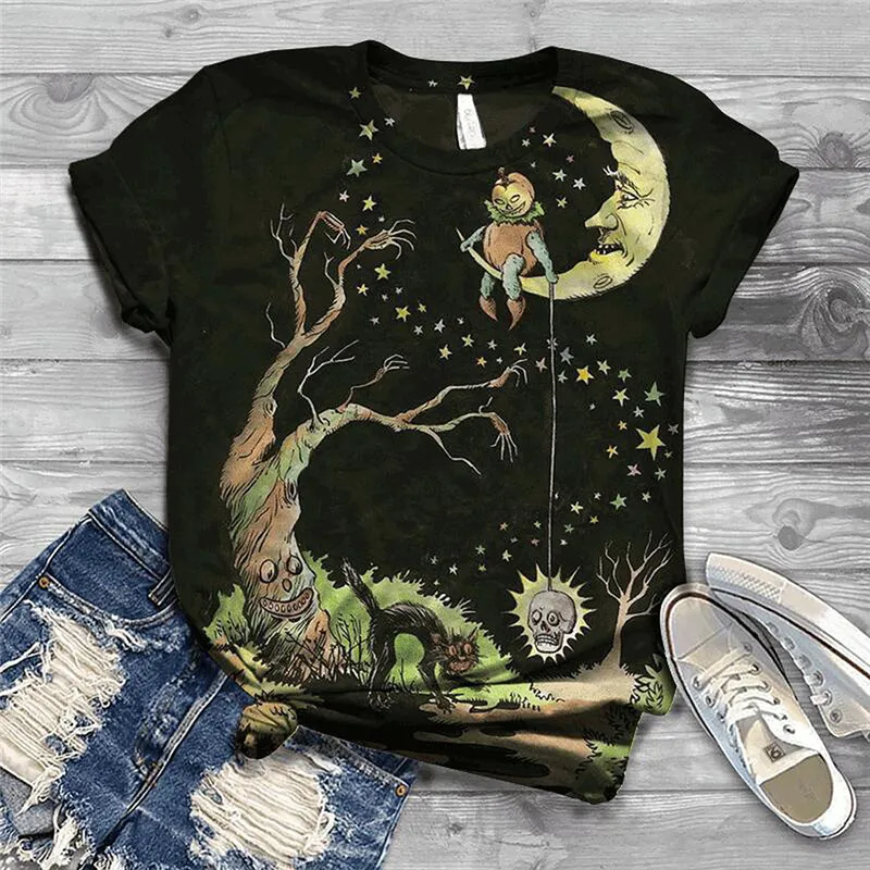 Harajuku Tshirt Women Plus Size Short Sleeve 3D Animal Printed O-neck Tops Tee T-shirt Top Hallows' T Shirt Camisas Poleras
Harajuku Tshirt Women Plus Size Short Sleeve 3D Animal Printed O-neck Tops Tee T-shirt Top Hallows' T Shirt Camisas Poleras