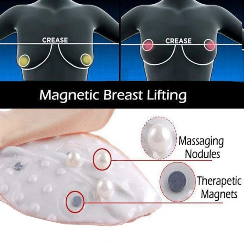 1 Pair New Instant Magnetic Therapy Bra Inserts Bust Enlargement Lift Bust Up Anti-sagging Breast Massager P1
1 Pair New Instant Magnetic Therapy Bra Inserts Bust Enlargement Lift Bust Up Anti-sagging Breast Massager P1