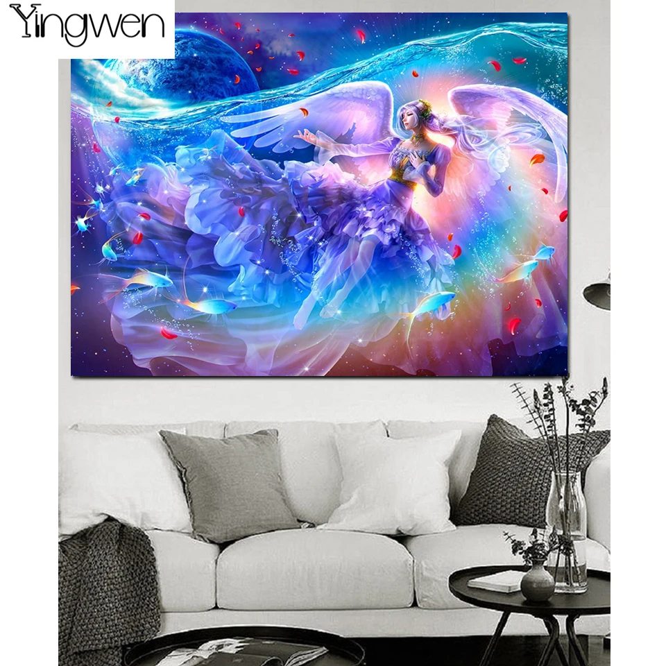 Full Diamond Embroidery Fantasy Angel Planet 5D DIY Diamond Painting Cross Stitch Kit Woman Diamond Mosaic Rhinestone Home Decor
Full Diamond Embroidery Fantasy Angel Planet 5D DIY Diamond Painting Cross Stitch Kit Woman Diamond Mosaic Rhinestone Home Decor