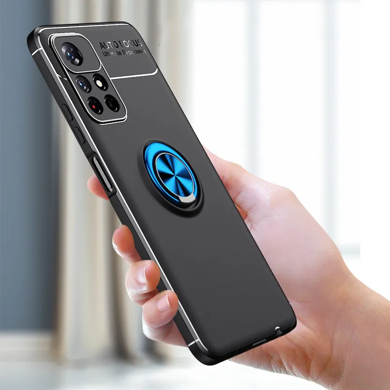 For Xiaomi Redmi Note 11 Case For Redmi Note 11 Cover Shockproof Silicone Metal Ring Stand back Cover For Redmi Note 11 Fundas
For Xiaomi Redmi Note 11 Case For Redmi Note 11 Cover Shockproof Silicone Metal Ring Stand back Cover For Redmi Note 11 Fundas