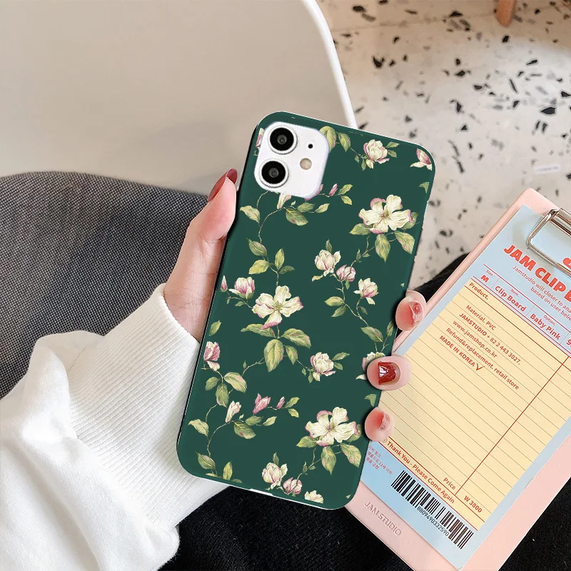 moskado Vintage Flower Daisy Pattern Phone Cover For iPhone 12 Mini 11 Pro Max X XR XS Max 7 8 7Plus Soft Silicone TPU Back Case 
moskado Vintage Flower Daisy Pattern Phone Cover For iPhone 12 Mini 11 Pro Max X XR XS Max 7 8 7Plus Soft Silicone TPU Back Case