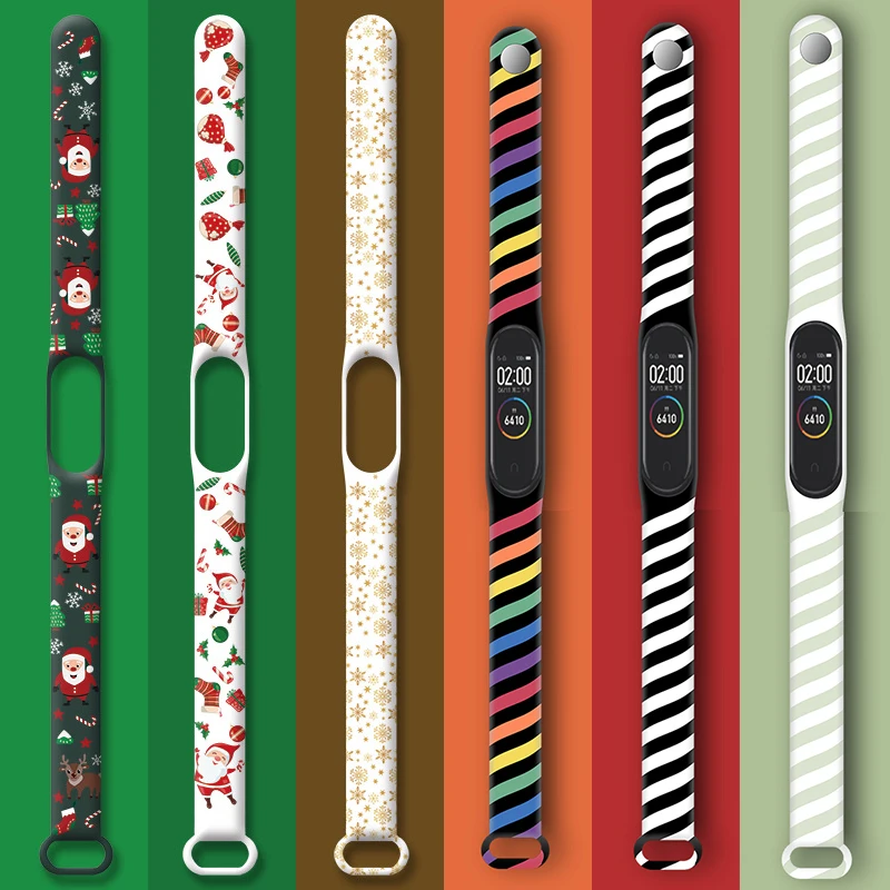 Strap for Xiaomi Mi Band 6 5 4 3 Wristband Bracelet for Mi Band 5 Christmas Gift Miband 4 3 Strap Correa Watch band Replacement
Strap for Xiaomi Mi Band 6 5 4 3 Wristband Bracelet for Mi Band 5 Christmas Gift Miband 4 3 Strap Correa Watch band Replacement