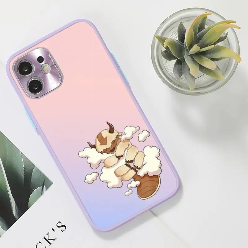 Appa Yip Yip Avatar Phone Case For iPhone 12 11 Mini Pro XR XS Max 7 8 Plus X Matte transparent Purple Back Cover
Appa Yip Yip Avatar Phone Case For iPhone 12 11 Mini Pro XR XS Max 7 8 Plus X Matte transparent Purple Back Cover