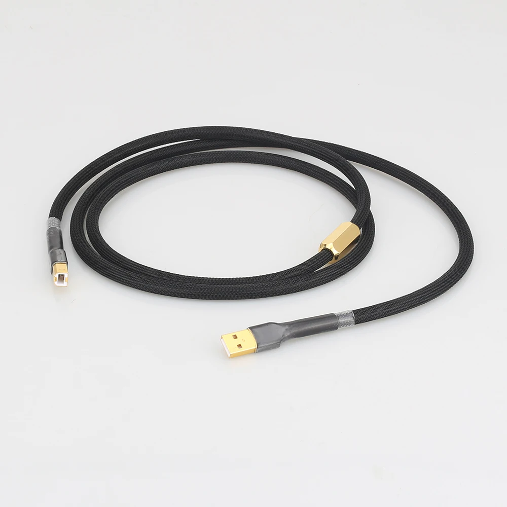 Hifi 5N OCC Чистый медный ЦАП USB 2 0 кабель звуковые декодеры провод для передачи данных