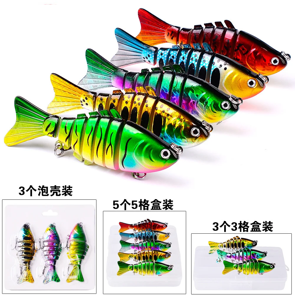 9.5cm 15g Sinking Wobblers Fishing Lures Jointed Crankbait Swimbait 7 Segment Hard Artificial Bait For Fishing Tackle Lure
9.5cm 15g Sinking Wobblers Fishing Lures Jointed Crankbait Swimbait 7 Segment Hard Artificial Bait For Fishing Tackle Lure