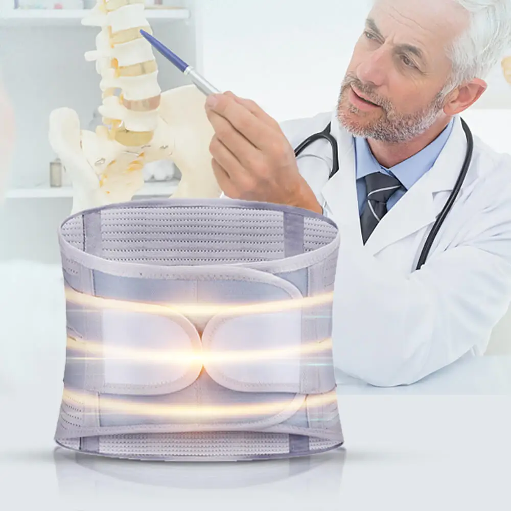 Фото Ортопедический медицинский корсет для снятия боли в пояснице спине и