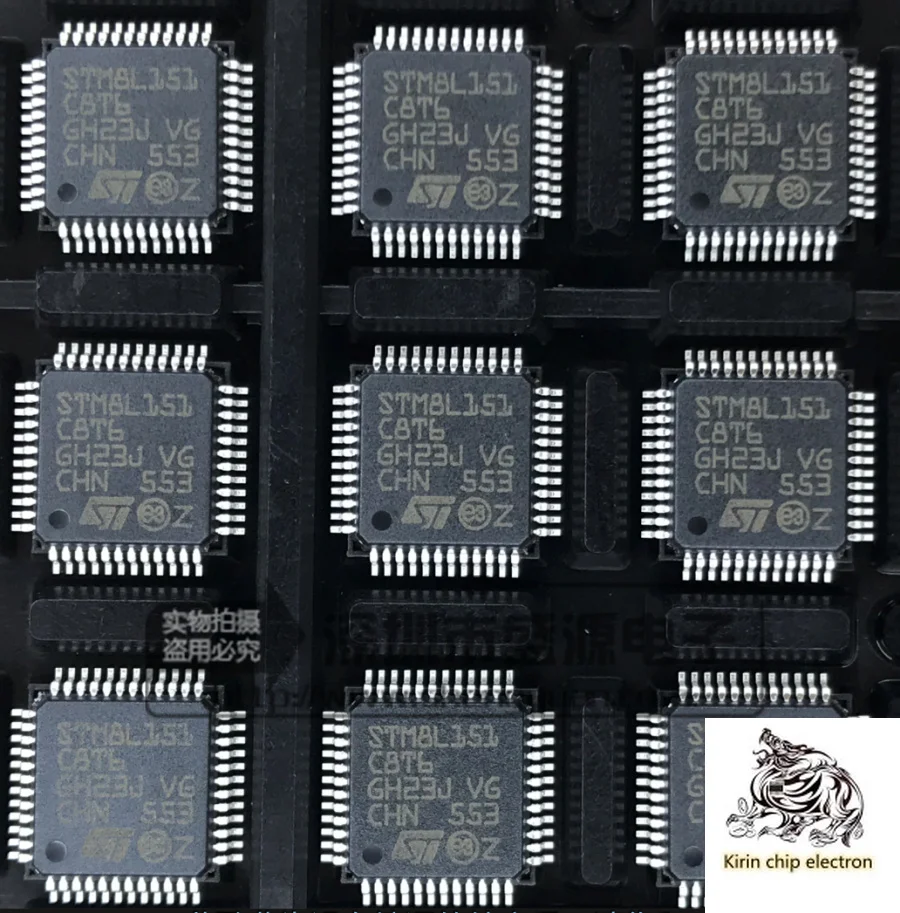 10pcs / lot stm8l151c8t6 LQFP-48 16mhz / 64KB flash memory / 8-bit microcontroller stm8l151c8t6
10pcs / lot stm8l151c8t6 LQFP-48 16mhz / 64KB flash memory / 8-bit microcontroller stm8l151c8t6