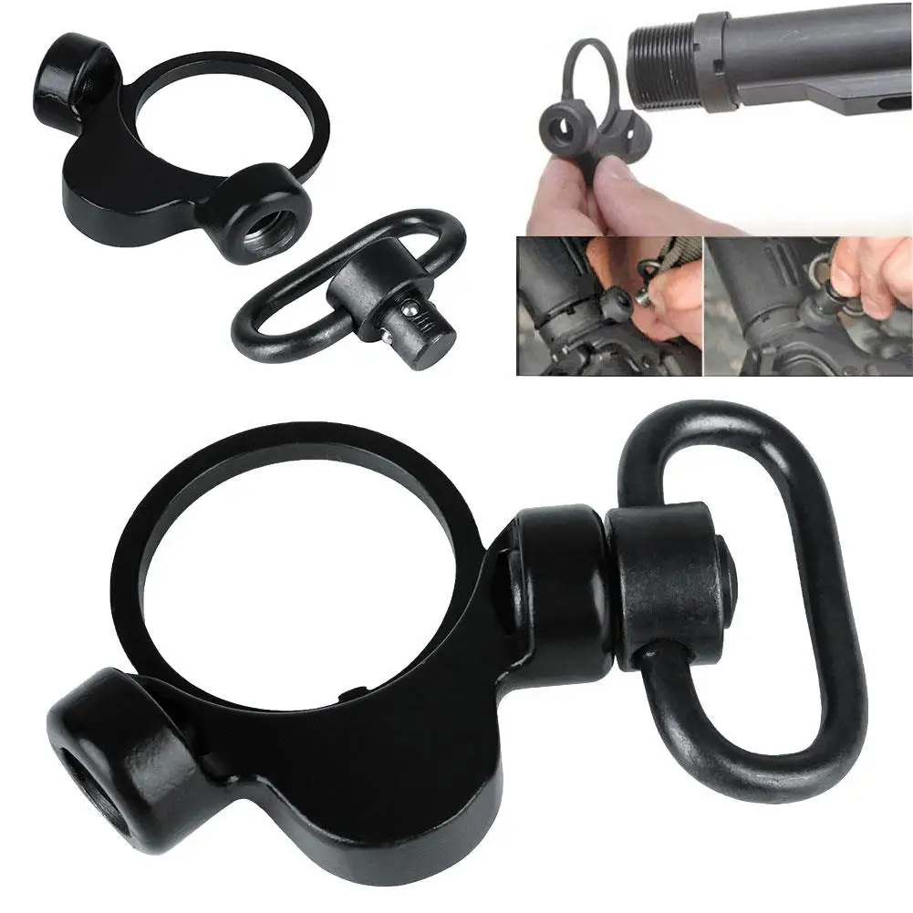 Tactical QD Sling Swivel Mount Adapter 2 Position Quick Detach Receiver Dual Loop Rail Mount Base
Tactical QD Sling Swivel Mount Adapter 2 Position Quick Detach Receiver Dual Loop Rail Mount Base