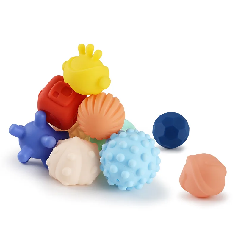 Baby Massage Rubber Teethers Squeeze Toy 3D Touch Hand Soft Balls Baby Bath Grasp Toy
Baby Massage Rubber Teethers Squeeze Toy 3D Touch Hand Soft Balls Baby Bath Grasp Toy